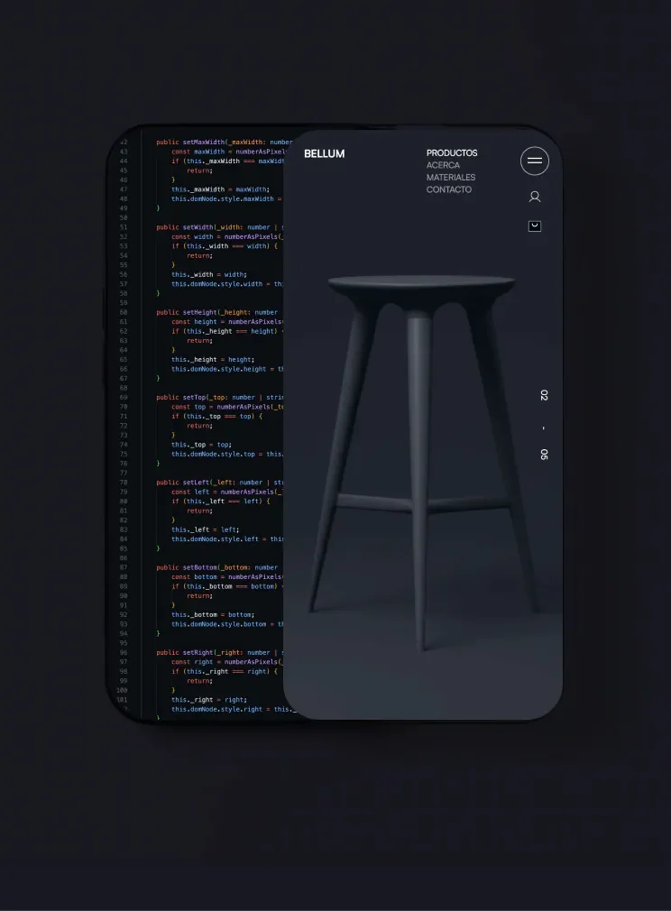 Descubre nuestro servicio de Desarrollo Font-end/Back-end.